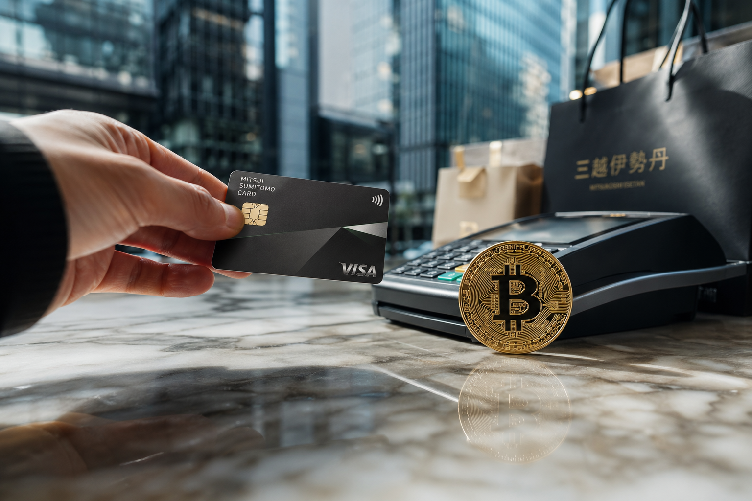 日本 Bitbank 推出比特幣(BTC)連動信用卡　加密貨幣支付邁向日常消費關鍵實驗